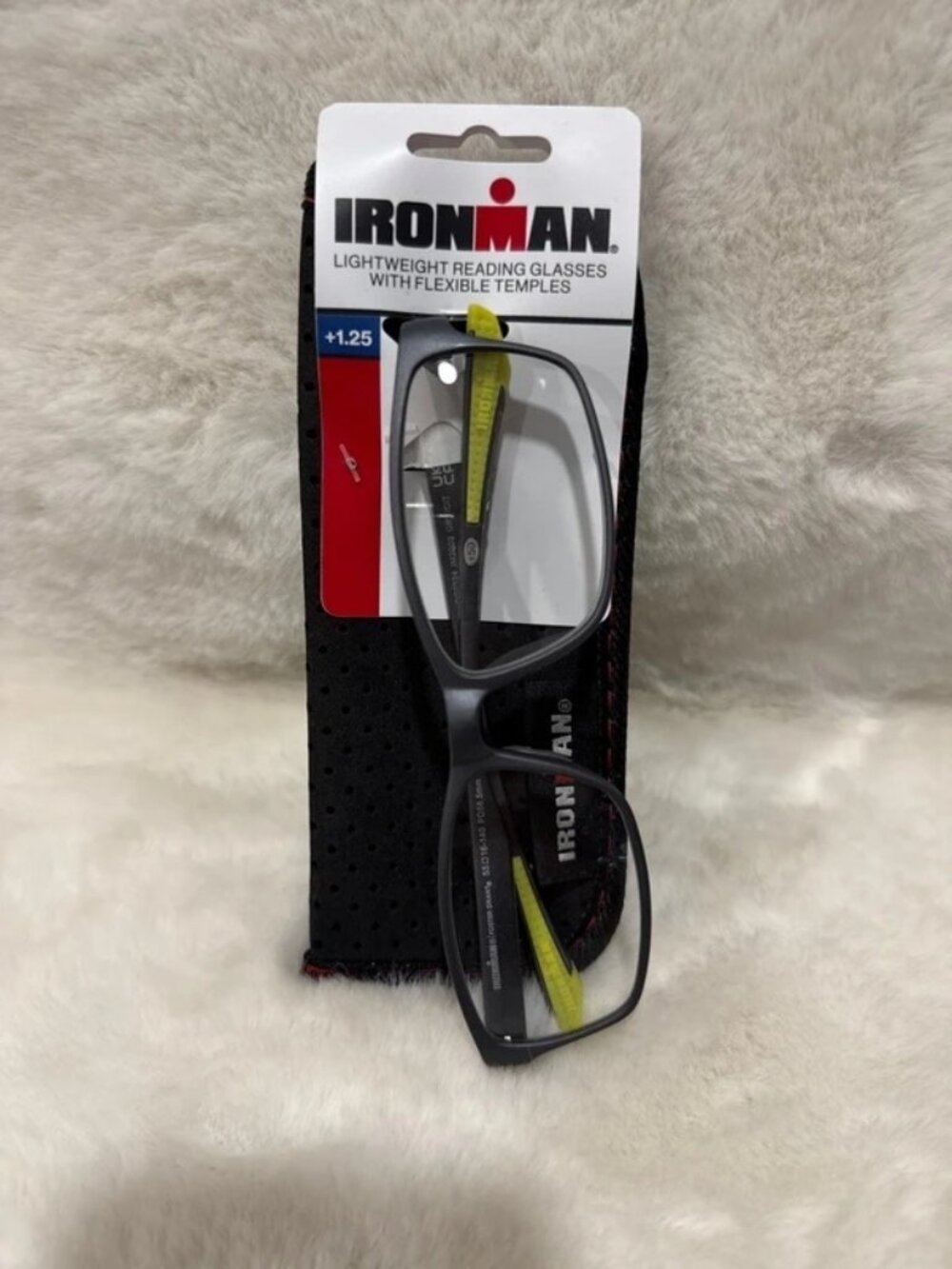 Iron Man lightweight reading glasses +1.25 strength